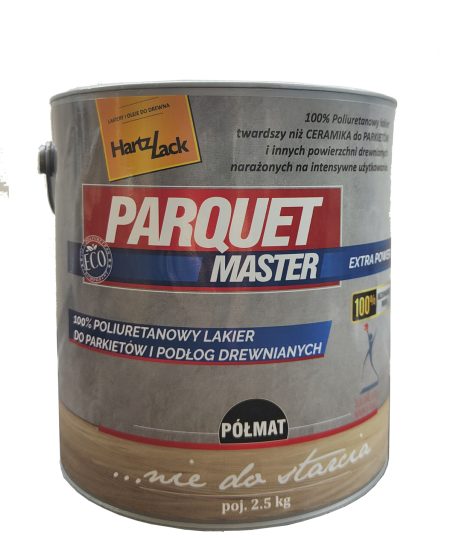 Parquet master caurspīdīga laka