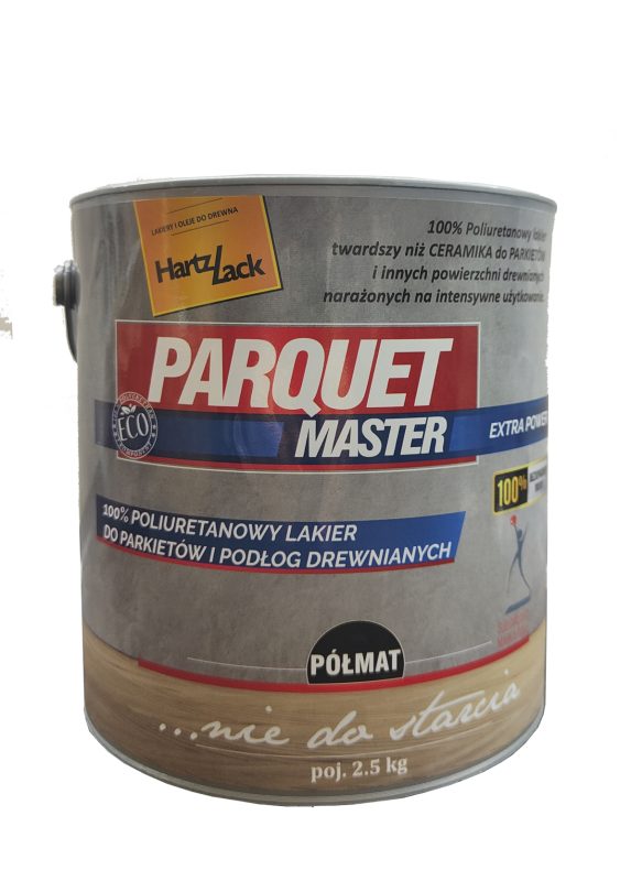 Parquet master caurspīdīga laka