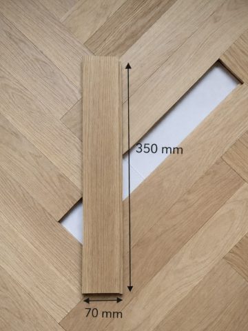 Ozola parketa dēļa izmēri