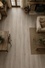 Cordoba Elegante oak lamināta grīda viesistabā