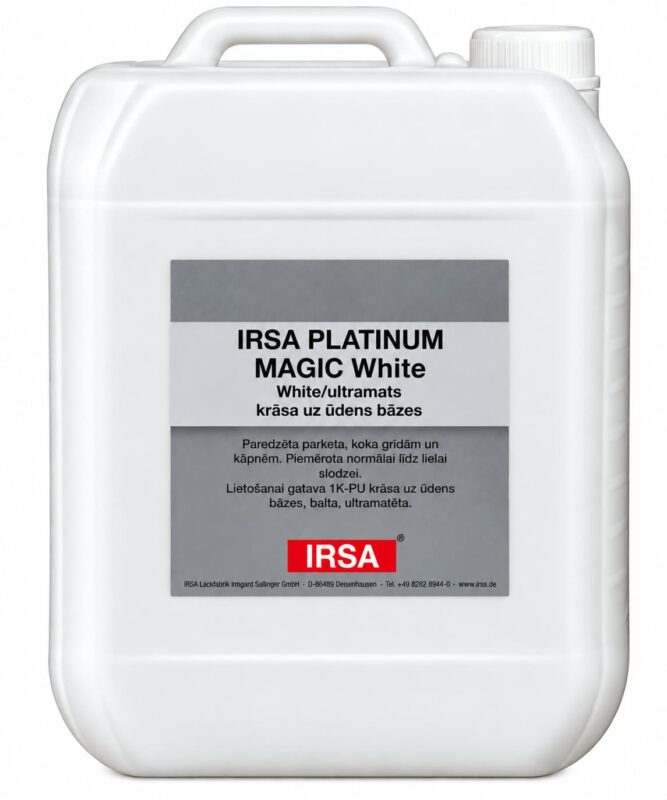 IRSA platinum magic white lake/ krāsa